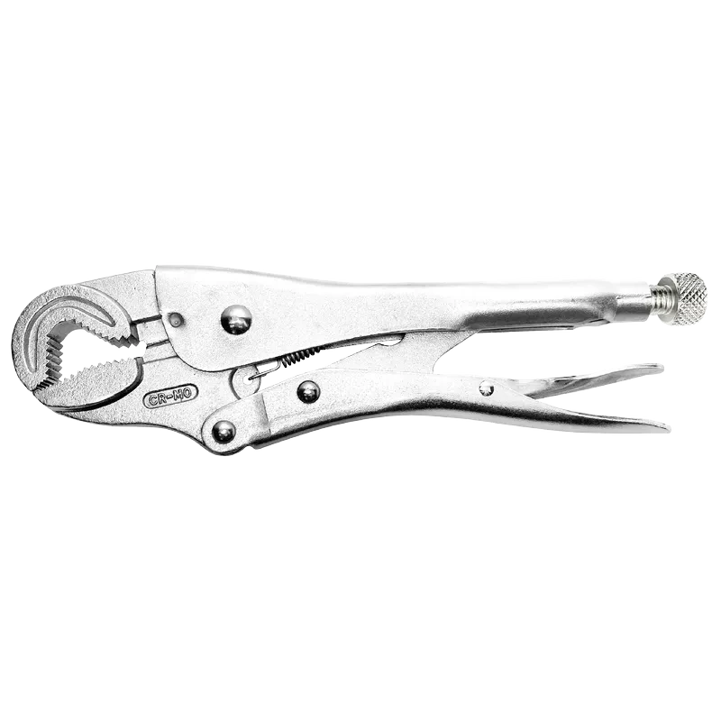 Round Jaw Locking Pliers- w/Wire Cutter