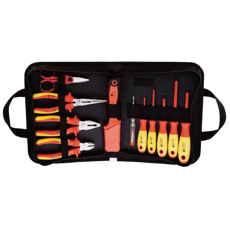 11pcs VDE Safety Zipper Box