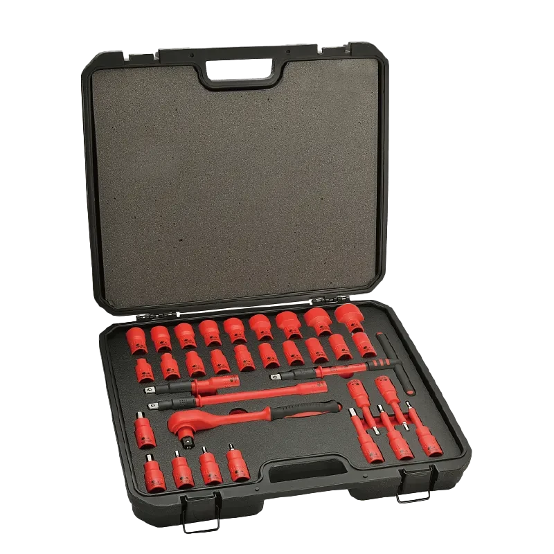33 pcs 1/2" Dr. VDE Sockets Sets