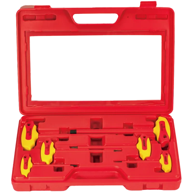 6pcs VDE T-Handle Hex Key Wrench Sets