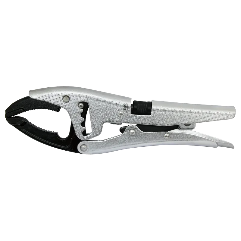 French Type Adjustable Jaw Locking Pliers-Curved Jaw