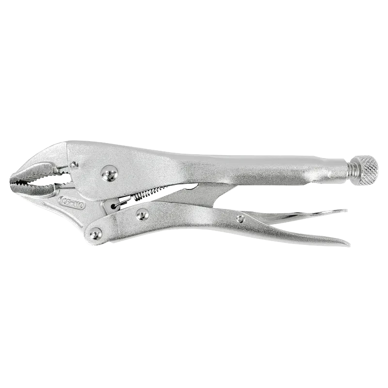 Curved Jaw Locking Pliers-w/o Wire Cutter