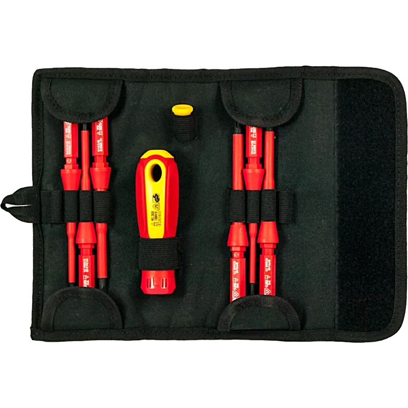 8pcs Interchangeable VDE Screwdriver Set