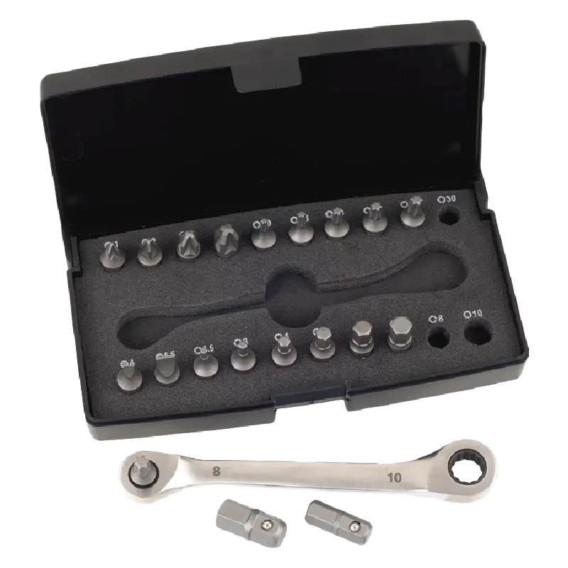 21pcs Wrench & Micro Bit Set