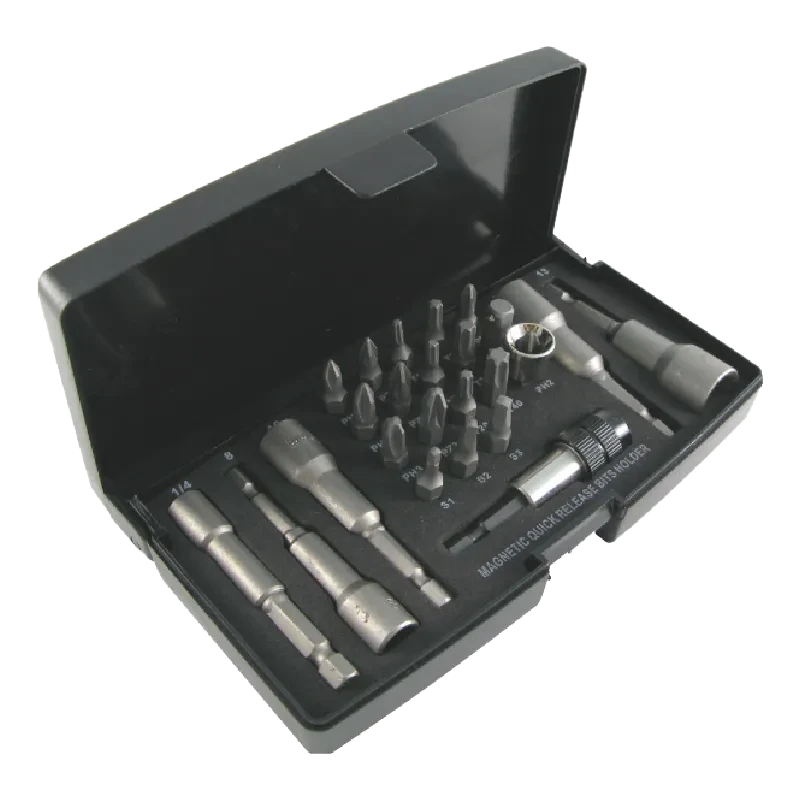 23pcs Magnetic Nut & Bit Set