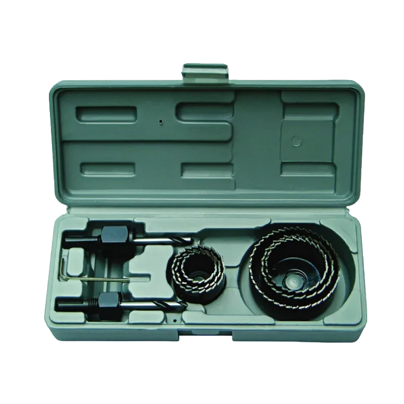 9Pcs Hole Saw Set