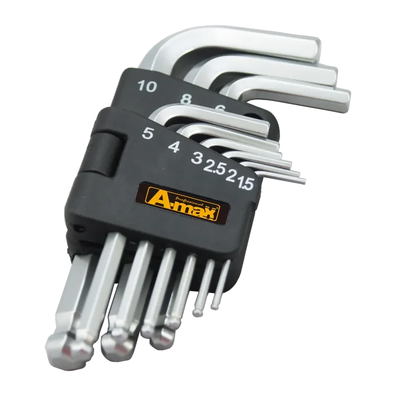 9pcs Ball Point Hex Key Wrench Set-MM(S2)