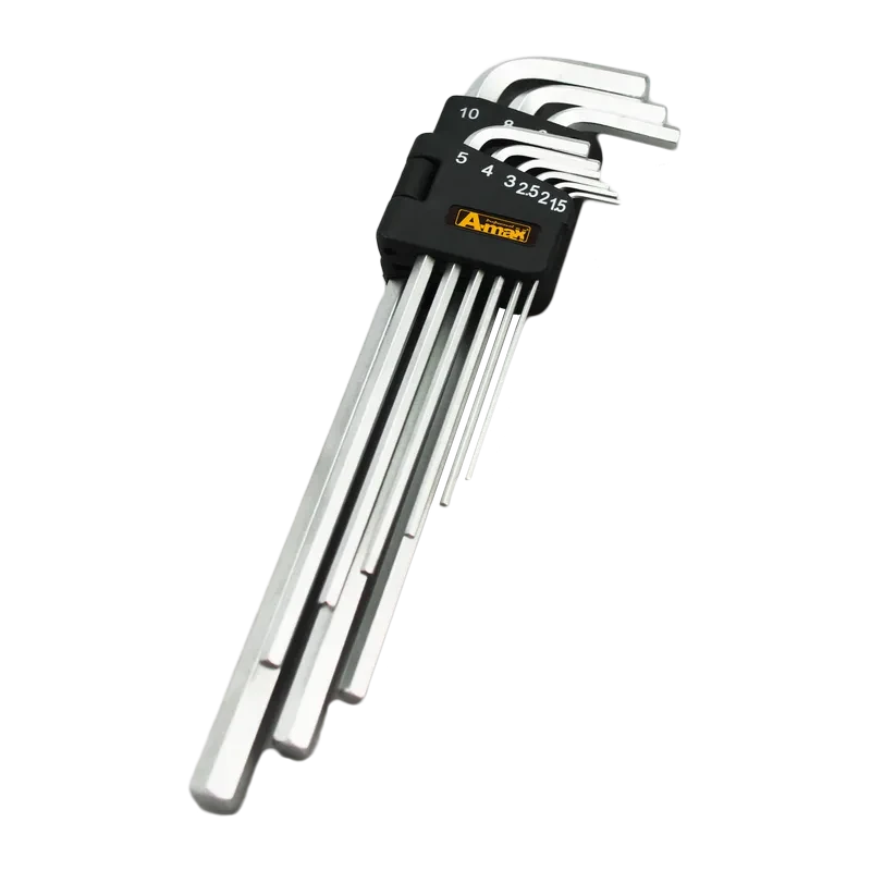 Extra Long Hex Key Wrench Set