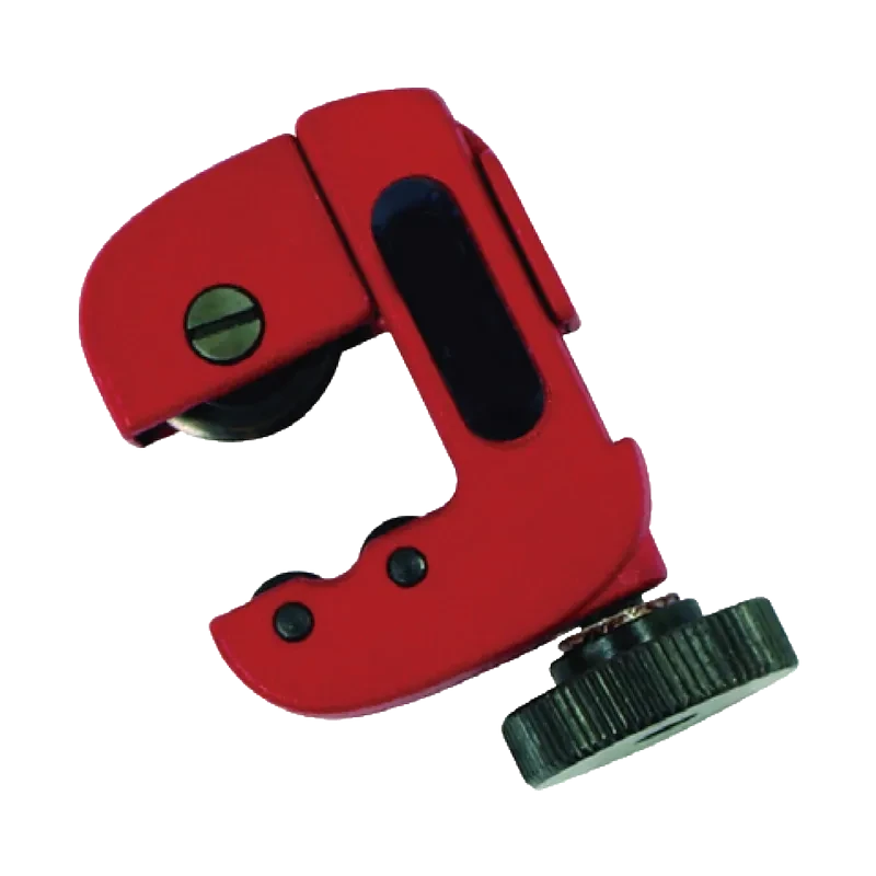 Mini Tube Cutter Zinc Body Barking Finish With Steel Knob