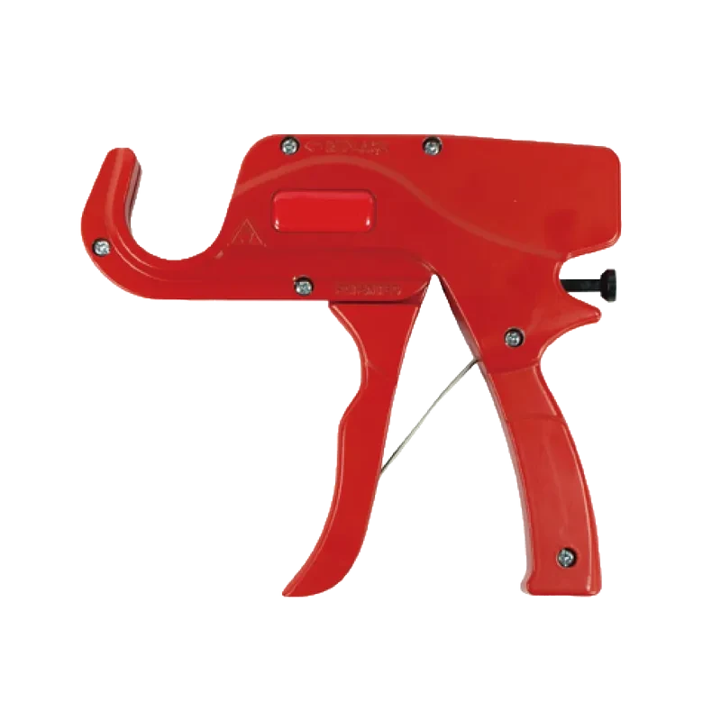 Plastic Pipe Cutter Aluminum Body W / Bark Finish W SK-5 (High Carbon Steel) Blade