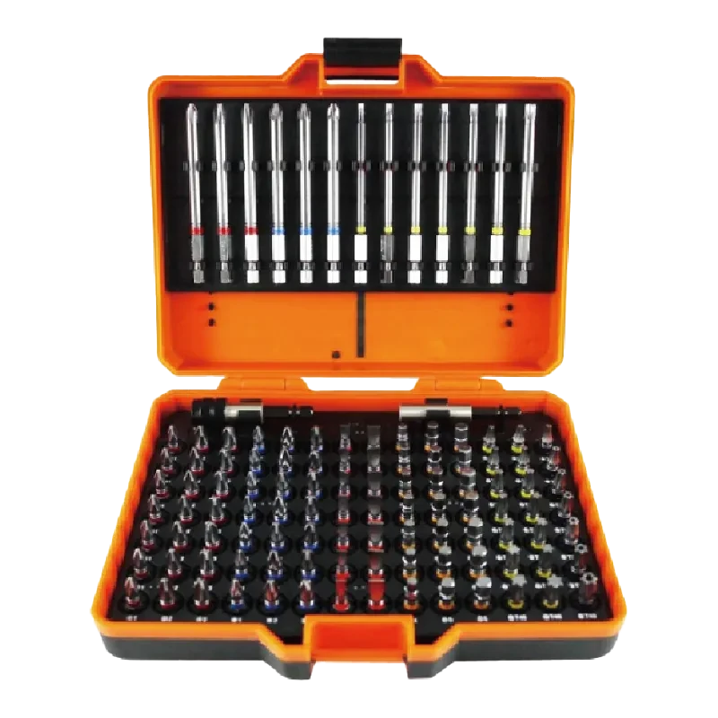 113pcs Color Ring Bit Set