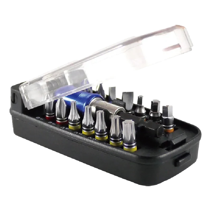 15pcs Color Ring Bit Set