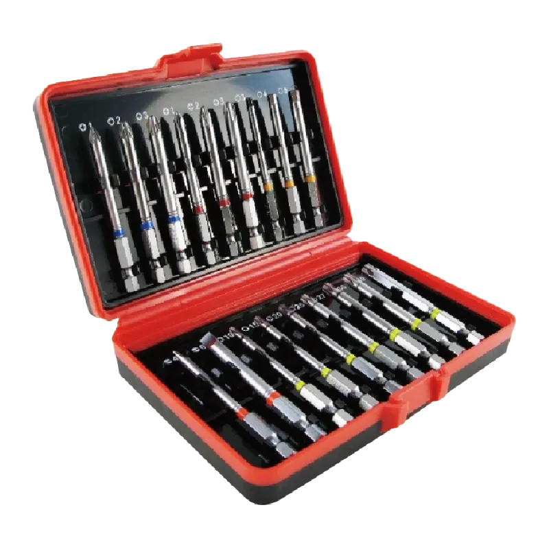 18pcs Color Ring Bit Set