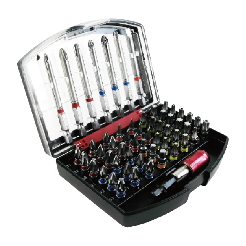 56pcs Color Ring Bit Set