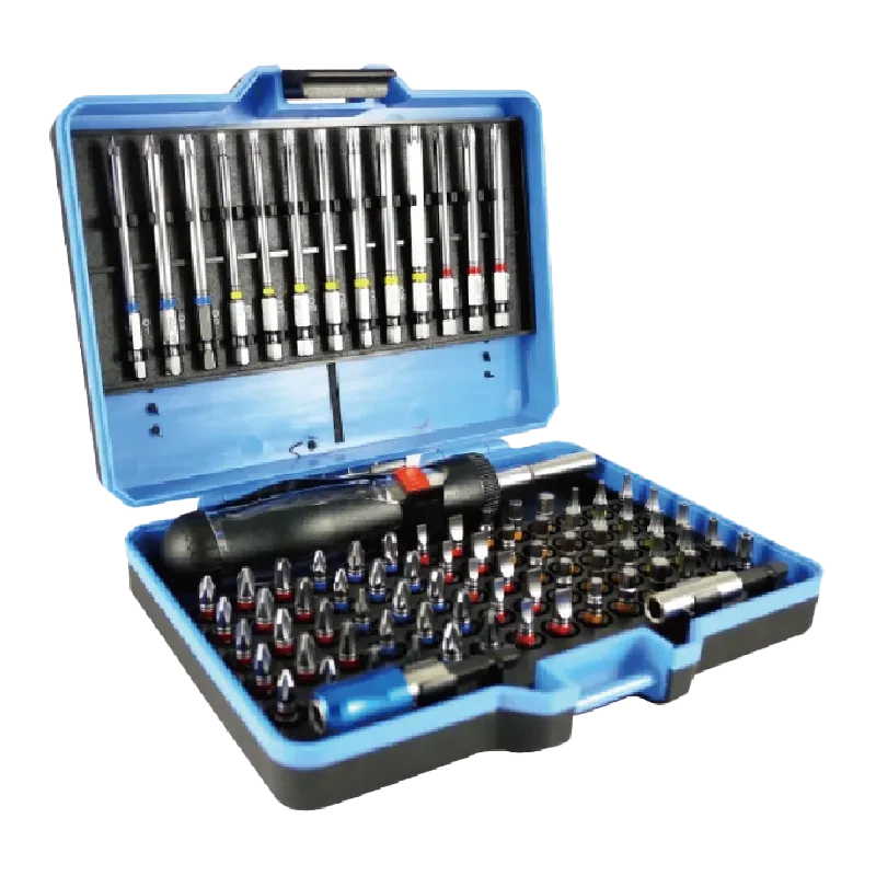 86pcs Color Ring Bit Set